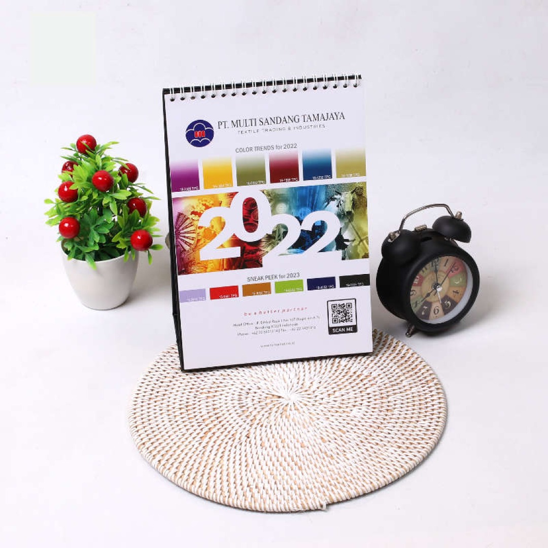 Cetak atau buat Kalender Meja berkualitas dan murah di Garut