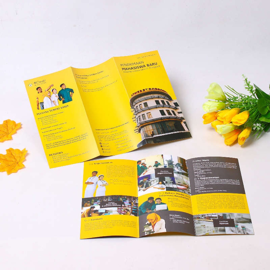 Cetak atau buat Brosur berkualitas dan murah di Garut