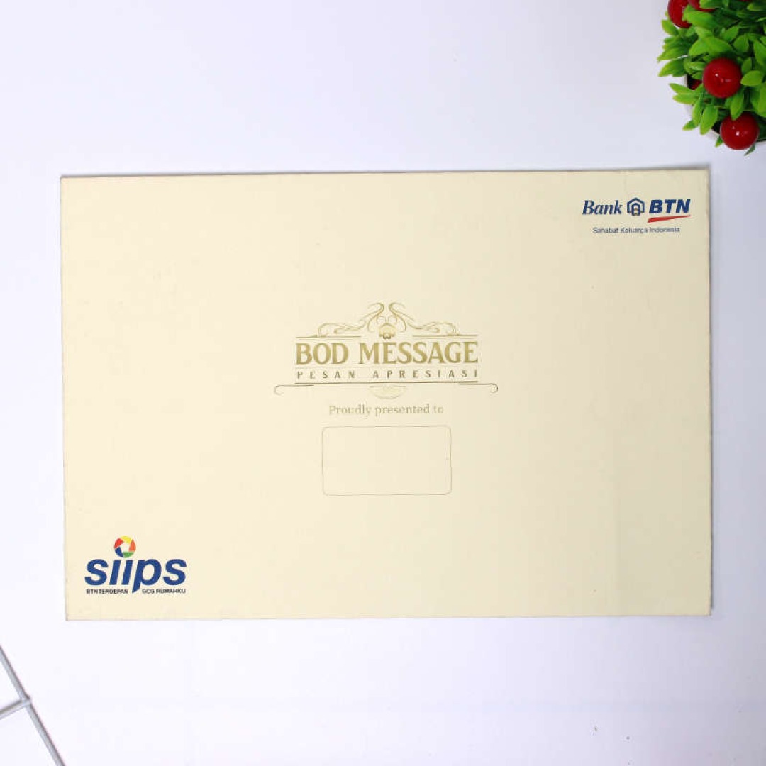 Cetak atau buat Amplop & Sertifikat berkualitas dan murah di Garut