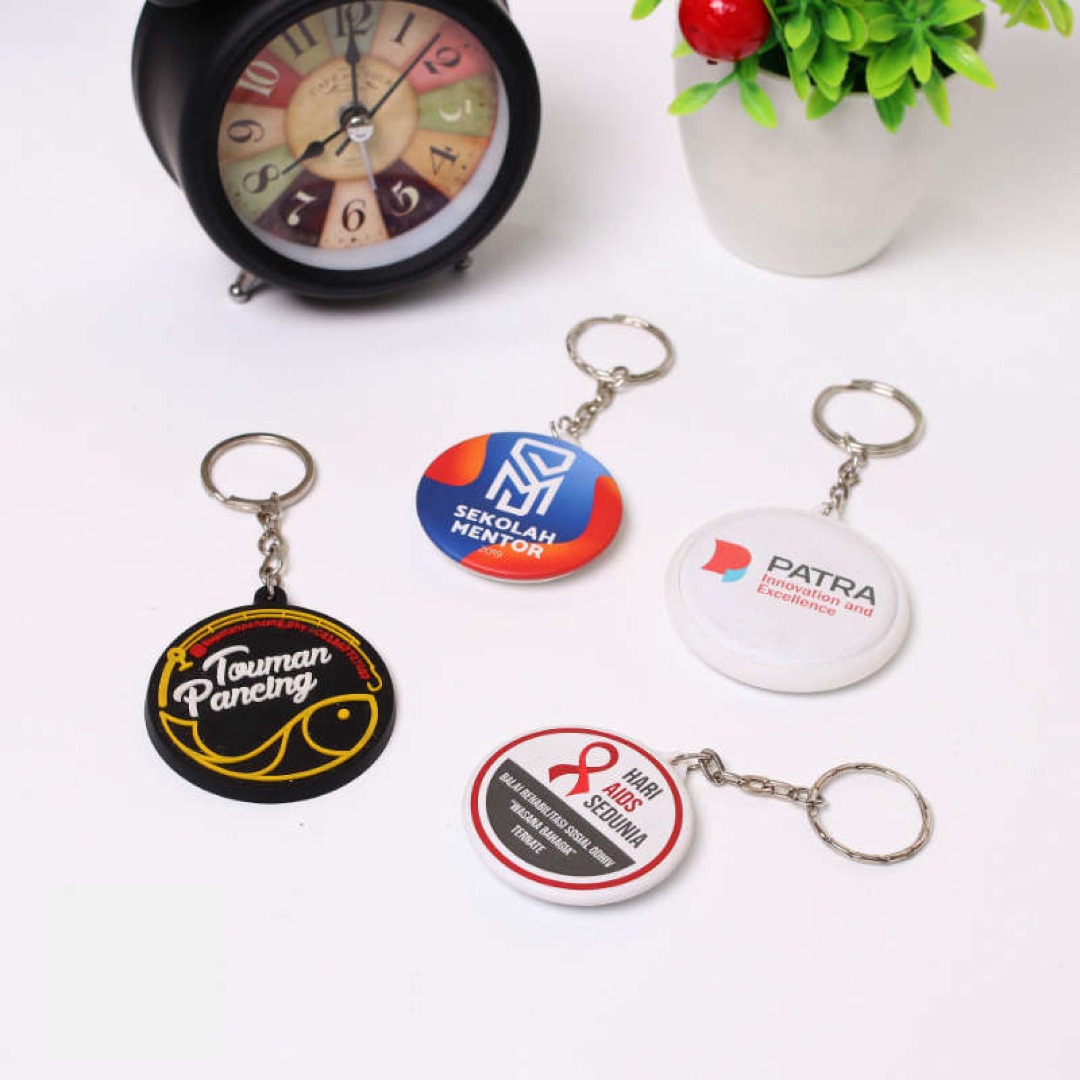 Cetak atau buat Gantungan Kunci berkualitas dan murah di Garut