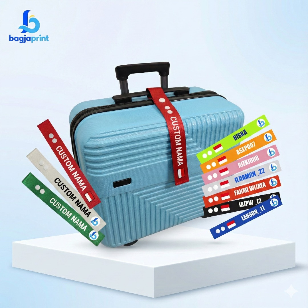 Cetak atau buat Tag Koper berkualitas dan murah di Garut