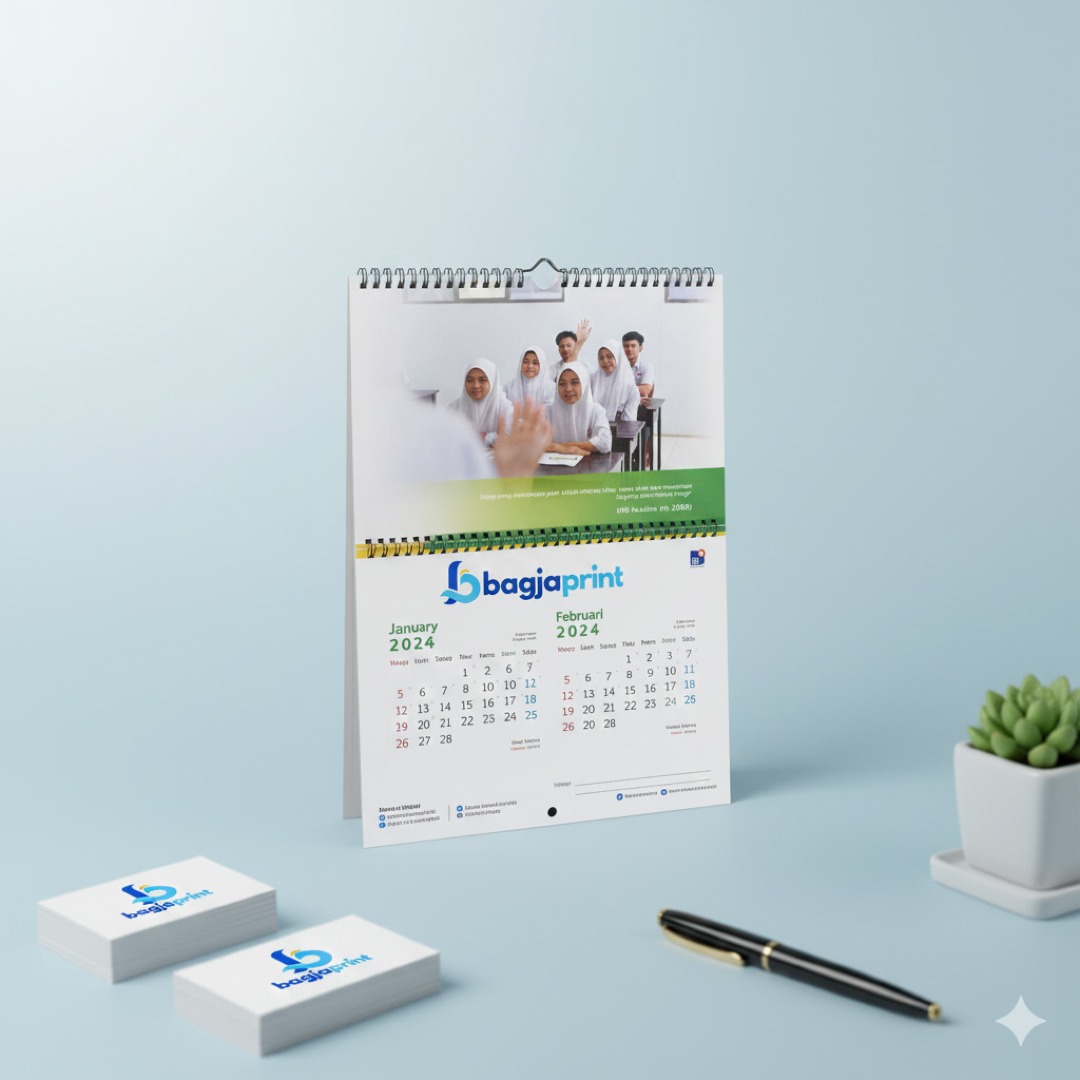 Cetak atau buat Kalender Dinding berkualitas dan murah di Garut